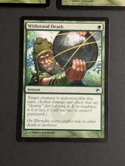 MTG Card - 3x Withstand Death - Scars of Mirrodin - NM/LP - Magic The Gathering - Image 5