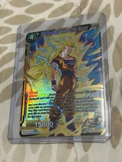 Dragon Ball Super Card Game, SS3 Son Goku, Even Further Beyond. EB1-43 SR NM/M - Image 1