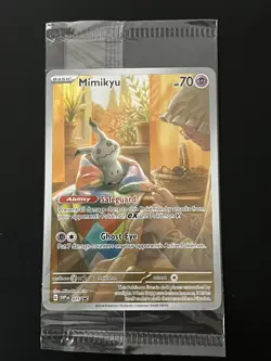 Mimikyu 075 Sv: Scarlet & Violet Promo Cards Holo Sealed - Image 1