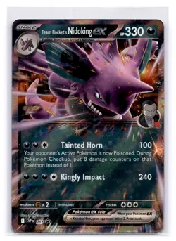 Team Rocket's Nidoking ex - Promo SV: Scarlet & Violet Promo Cards 217 LP-NM - Image 1