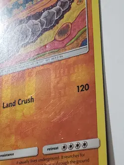 REVERSE HOLO Onix 109/214 PL - Lost Thunder Pokemon Card - Tomokazu Komiya Art - Image 3
