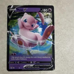 Pokemon Mew V 069/189 Darkness Ablaze Ultra Rare Holo Card HP 180 - Image 1