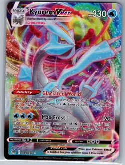 Kyurem VMAX 049/196 SWSH11: Lost Origin - Pokemon Card - NM - Image 1