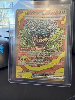 Pokemon TCG Teal Mask Ogerpon EX Prismatic Evolutions Card 145/131 NM Condition - Image 1