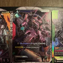 Gundam Card Game Gd03-036 Gd03-017 Gd03-034 And 7 Rares Lot - Image 2