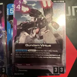 Gundam Card Game Gd03-036 Gd03-017 Gd03-034 And 7 Rares Lot - Image 5