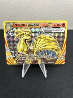 Ninetales BREAK 16/108 XY Evolutions Full Art Ultra Rare 2016 Pokemon Card - Image 1