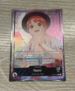 One Piece Card Nami Whole Cake Island Bandai Card Fest Promo OP11-041 - Image 1