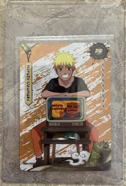 2025 Kayou Naruto Uzumaki PSA Magazine Exclusive Promo Card NRSA-PR-003 Sealed - Image 1