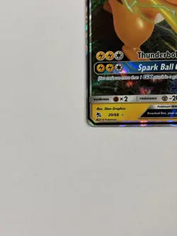 Pokemon TCG Hidden Fates Raichu GX Ultra Rare Card 20/68 - Image 4