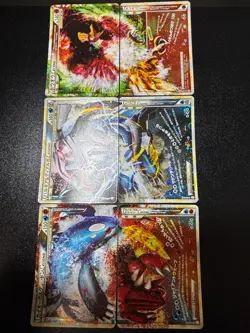 (LP/MP) Ho-Oh Palkia Groudon Kyogre Legend 2009 Holo 1Ed Japanese Pokemon Card - Image 1