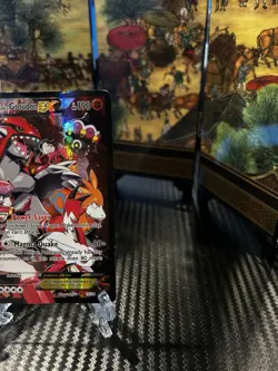 Pokemon TCG Team Magma's Groudon EX Holo Rare Card 15/34 Double Crisis - Image 3