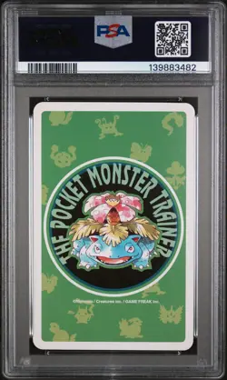 1996 POKEMON GREEN VERSION PLAYING CARDS JOKER PROFESSOR OAK PSA 10 - Image 2