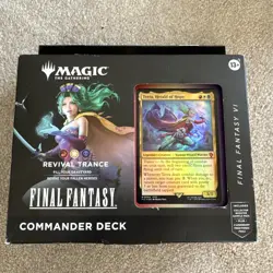 Magic the Gathering Final Fantasy VI Commander Deck Revival Trance New - Image 1