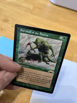 Survival of the Fittest Exodus Rare MTG Reserved List LP Magic Card 129/143 - Image 4