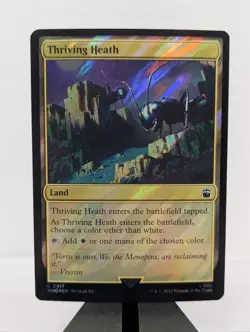 Mint/Near-Mint, English - MTG Thriving Heath - Surge Foil Universes Beyond: - Image 1