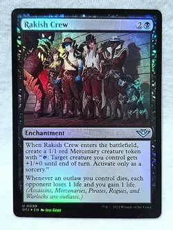 Rakish Crew 0099 Foil Uncommon Outlaws of Thunder Junction - Image 1