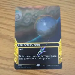 MTG Edge of Eternities Stellar Sights Reflecting Pool Borderless Foil 0036 - Image 1