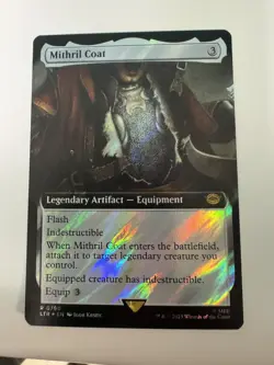 Mithril Coat - Surge Foil - MTG LTR #790 pack fresh - Image 1