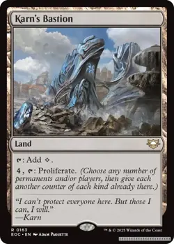 Karn's Bastion [EOC - 163] - NM [Normal] TCG MTG - Image 1