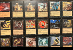 Vintage Magic The Gathering 1994-1997 Black Deck Black Boarder Lot 30 - Image 2