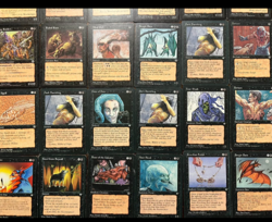 Vintage Magic The Gathering 1994-1997 Black Deck Black Boarder Lot 30 - Image 4