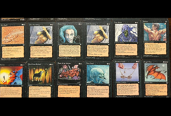 Vintage Magic The Gathering 1994-1997 Black Deck Black Boarder Lot 30 - Image 5