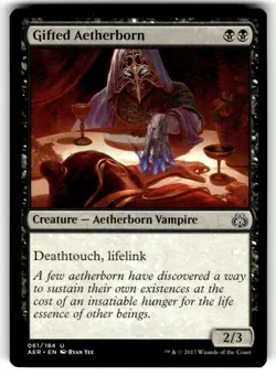 Gifted Aetherborn Aether Revolt Regular MTG - Image 1