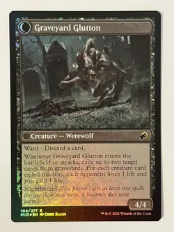 Graveyard Trespasser Innistrad: Midnight Hunt Foil MTG NM - Image 2