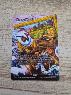 Plague of Vermin (Borderless) Teenage Mutant Ninja Turtles Source Material... - Image 1