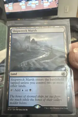 Shipwreck Marsh Innistrad: Midnight Hunt Regular 267/277 T15 - Image 1
