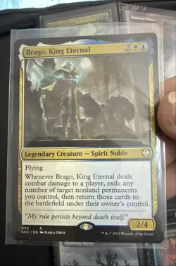 Brago, King Eternal Commander: Kaldheim Regular 082 T9 - Image 1