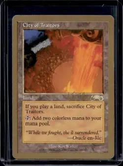 1998 Magic MTG Exodus City of Traitors #143 - Image 1