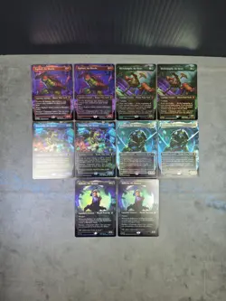 2026 MTG Commander: Teenage Mutant Ninja Turtles Foil Promos (X2 Of Each) (X10) - Image 1