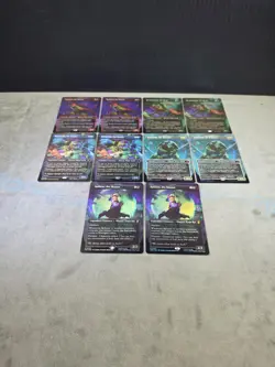2026 MTG Commander: Teenage Mutant Ninja Turtles Foil Promos (X2 Of Each) (X10) - Image 2