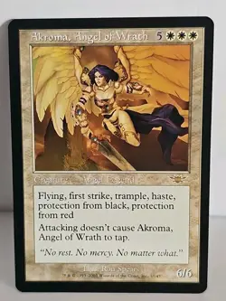 🔮🔮 Akroma, Angel of Wrath 🔮🔮Legions MT/NM 🌟RARE🌟 Magic The Gathering MTG - Image 1