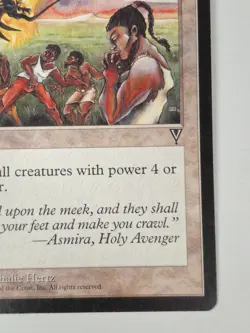 MTG Magic the Gathering English Visions Retribution of the Meek NM BB - Image 4