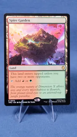 NM Spire Garden, MTG, TMNT Commander, Magic the Gathering, A - Image 1
