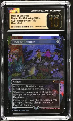DOOR OF DESTINIES Secret Lair Foil Phoebe Wahl CGC 10 Pristine MTG [Nostalgium] - Image 1