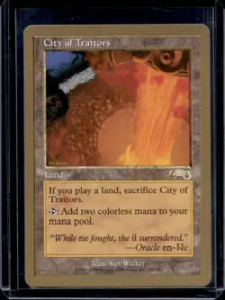 1998 Magic MTG Exodus City of Traitors #143 - Image 1