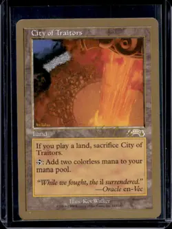 1998 Magic MTG Exodus City of Traitors #143 - Image 1