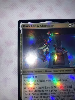 Dark Leo & Shredder Teenage Mutant Ninja Turtles Foil - Image 2