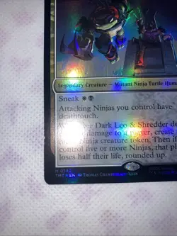 Dark Leo & Shredder Teenage Mutant Ninja Turtles Foil - Image 3