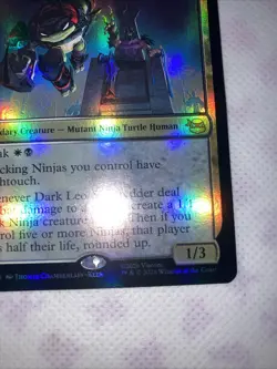 Dark Leo & Shredder Teenage Mutant Ninja Turtles Foil - Image 4