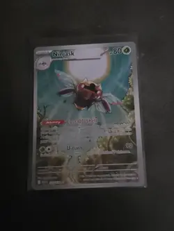 2025 Pokemon TCG Ninjask 137/132 Me01: Mega Evolution Holo Illustration Rare - Image 1