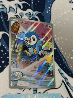 Piplup 2026 Pokemon MEP 042 Promo First Partner Illustration Rare NM - Image 2