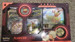 Pokemon Eevee Evolution Vmax Premium Collection Box Flareon VMAX!! - Image 1