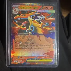 Pokemon Mega Charizard Y EX 360 HP Explosion Y Holo MEP Card - Image 1
