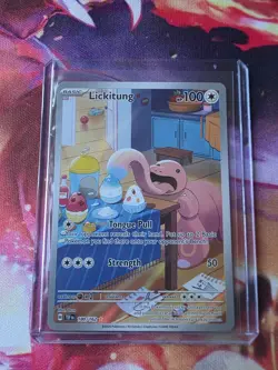 Pokemon Lickitung 180/162 Illustration Rare Temporal Forces - Image 1