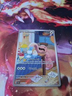 Pokemon Lickitung 180/162 Illustration Rare Temporal Forces - Image 3